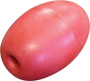 NET TOGGLE FLOAT OVAL RED 5/8" HOLE 3.5" X 5.4" (CASE OF 150)