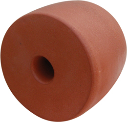NET TOGGLE FLOAT BROWN 3 1/4" X 4"X 5/8" HOLE (BY/EA)