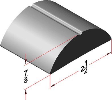 PVC RUB RAIL RIGID *TRUCK*