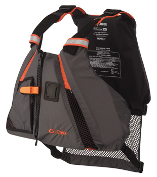 ONYX LIFE JACKET DYNAMIC MOVEVENT GRAY/ORANGE