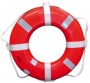 JIM-BUOY&REG; CAL-JUNE RING BUOYS WITH REFLECTIVE TAPE (ORANGE)