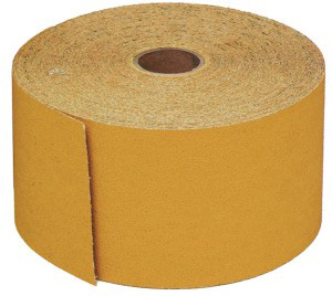 3M STIKIT GOLD SANDPAPER P80 GRIT 4.5"X 20 YARD ROLL