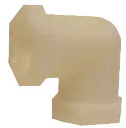 ELBOW 90 DEGREE WHITE NYLON