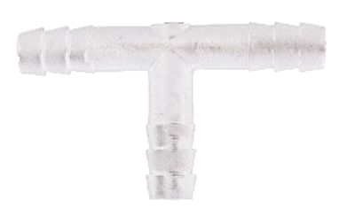 TEE HOSE BARB WHITE NYLON