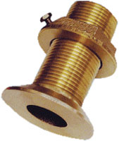 GROCO THRU HULL FLUSH WITH NUT BRONZE