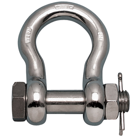 SUNCOR ANCHOR SHACKLE BOLT PIN 316 STAINLESS STEEL