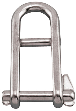 SUNCOR HALYARD SHACKLE WITH KEY PIN 316 STAINLESS STEEL