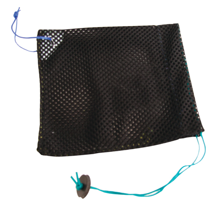 BAIT SAVER BAG NYLON BLACK 9" X 10" LARGE MESH (BY EACH)