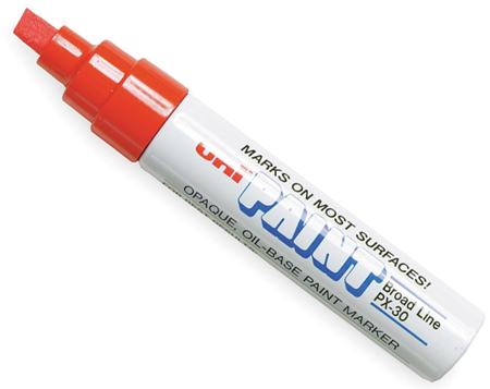 PAINT MARKER JUMBO RED FELTIP