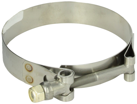 TRIDENT MARINE CLAMP T-BOLT BAND RANGE 3.28" TO 3.59"