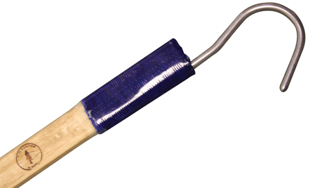 GAFF WITH HANDLE STAINLESS STEEL FIBERGLASS END