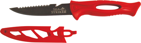 BAIT KNIFE WITH SHEATH ASSORTED COLORS