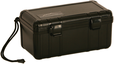 RUGGED WATERPROOF CASE  BLACK 8.38" X 4.66" X 3.99"