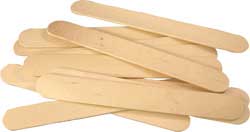 MIXING STICK WOODEN TONGUE DEPRESSOR STYLE (BAG OF 20)