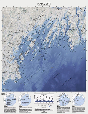 CASCO BAY MAP
