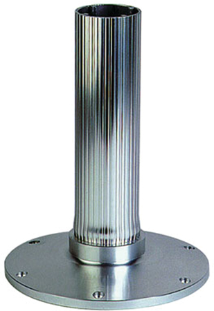 FIXED HEIGHT PEDESTAL 15" RIBBED 2 7/8"