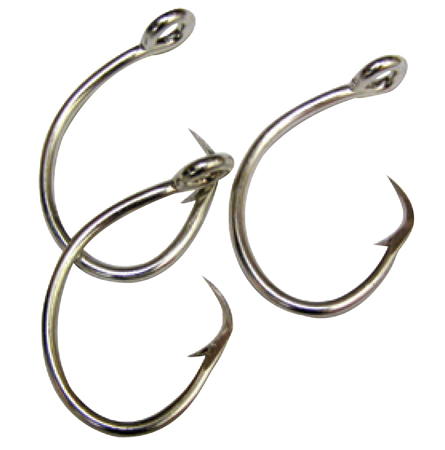 HOOK FISH 16/0 CIRCLE WITH SMALL EYE OFFSET (BAG OF 50)