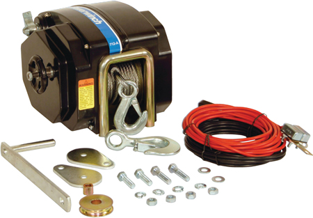 POWERWINCH TRAILER MODEL 712 7500 LB MAX 40'CABLE