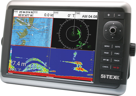 SI-TEX NAVSTAR 12CF GPS CHARTPLOTTER 12" COLOR TOUCHSCREEN TFT XGA LCD