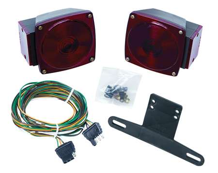 LIGHT TAIL LIGHT KIT SUBMERSIBLE WITH 25'HARNESS
