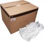 BUFFALO INDUSTRIES RECYCLED WHITE CLOTH RAGS 50 LB BOX