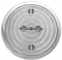 FREEMAN ROUND HATCH COMPLETE WITH ALUMINUM RING 15" DIAMETER OPENING