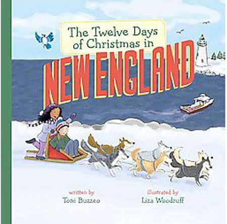 BOOK THE TWELVE DAYS OF XMAS IN NEW ENGLAND BY TONI BUZZEO