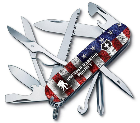 KNIFE FIELDMASTER AMERICAN FLAG WOUNDED WARRIOR PROJECT