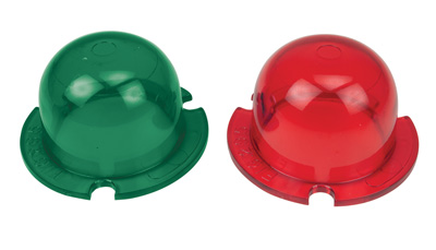 REPLACEMENT LENS SIDE GREEN AND RED 1 PAIR