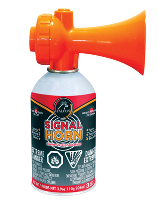 FALCON SAFETY SIGNAL HORN 3.9OZ FOR BOATS UP TO 65' 120DB