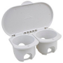 SCANDVIK DOUBLE CUP AND CAP FOR RECESSED SHOWER VALVES