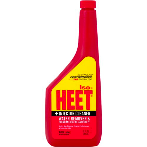 ISO HEET WATER REMOVER FUEL LINE ANTIFREEZE 12 OUNCE