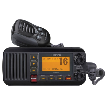 VHF RADIO CLASS D FIXED MOUNT BLACK
