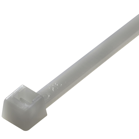 CABLE TIE NYLON 8" NATURAL GRAY HEAVY DUTY 100/PKG