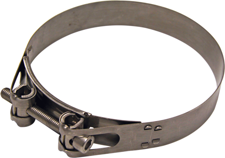 SCANDVIK HOSE CLAMP T-BOLT 316 STAINLESS 18 MM FITS 1-11/16"-1-7/8" HOSE