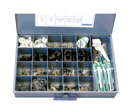 INDUSTRIAL FASTENER KIT 263 PIECE WITH GUN