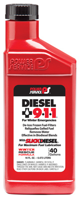 DIESEL 911 WINTER RESCUE TREATS UP TO 75 GALLONS (32 OZ)