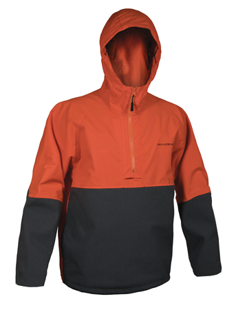 GRUNDENS SUPERWATCH COMMRCIAL FISHING ANORAK ORANGE/GREY MEDIUM