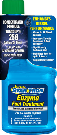 STAR BRITE&REG; STAR TRON&REG; DIESEL FUEL TREATMENT 8 OZ TREATS 256 GAL