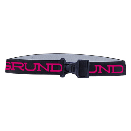 GRUNDENS ELASTIC BELT GRUNDENS LOGO PINK ONE SIZE FITS ALL