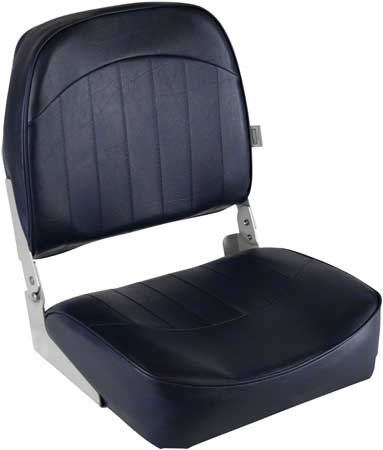 SEAT FOLDING NAVY BLUE 16"W X 18.5"H X 17.5"D