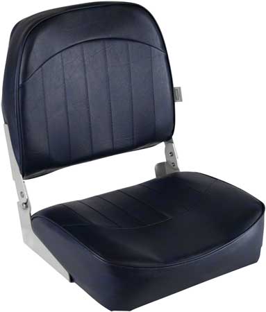 WISE SEAT FOLDING NAVY BLUE 16"W X 18.5"H X 17.5"D