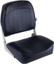 WISE SEAT FOLDING NAVY BLUE 16"W X 18.5"H X 17.5"D