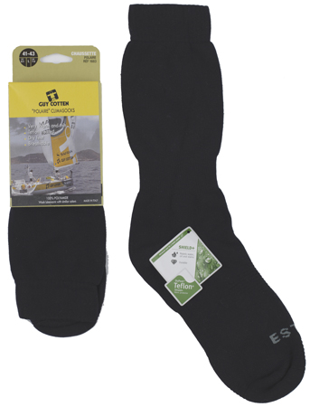 GUY COTTEN POLAIRE SOCKS BLACK LARGE