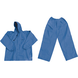 RAIN SUIT DRIDUCKS HOODED JACKET BLUE 2-PIECE