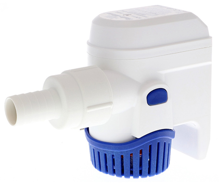 RULE BILGE PUMP 800 GPH "RULE-A-MATIC" WITH BUILT-IN FLOAT SWITCH 12 VOLT