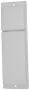 TAYLOR VINYL COVERED CONTOUR FENDER WHITE 24" LONG