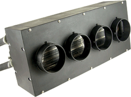 MARADYME MARINE HEATER KIT SUPER STOKER 40K BTU WITH 4 OUTLETS 24 VOLT
