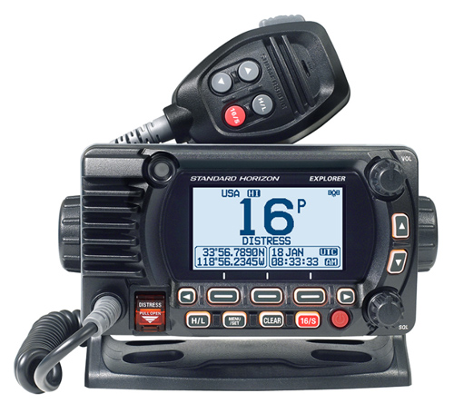 STANDARD HORIZON VHF RADIO EXPLORER NMEA 2000, BLACK
