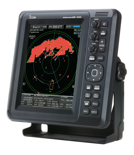 ICOM RADAR 36NM, 10.4" LCD, 4KW RADOME SCANNER